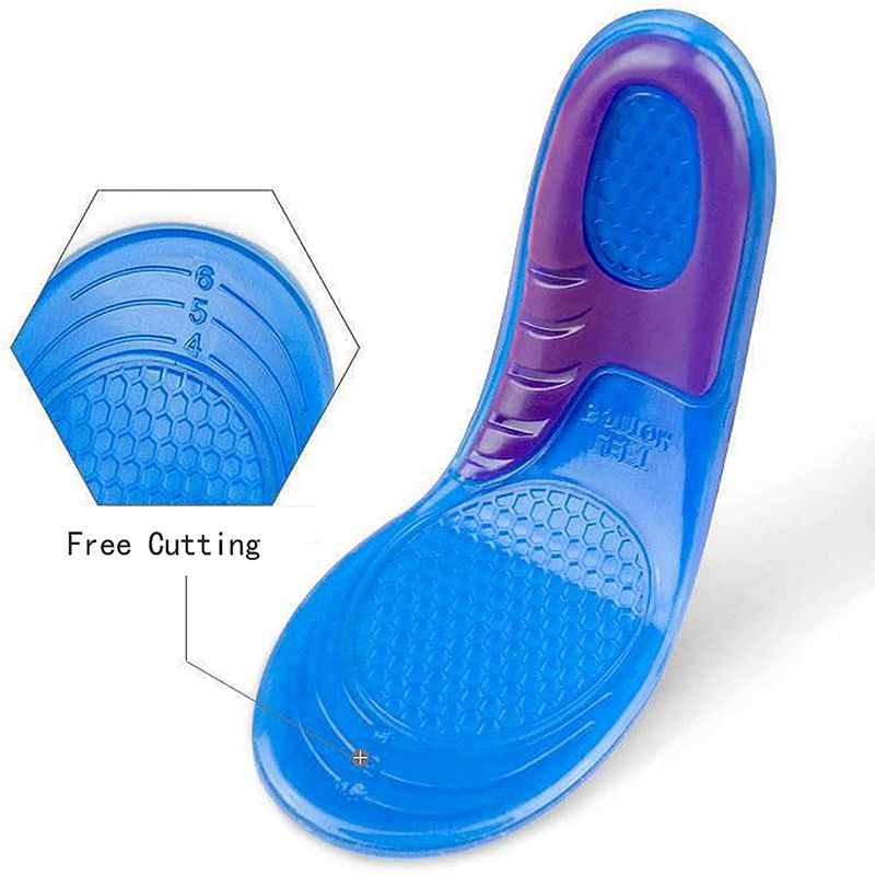Jual Sports Insole Insole Olahraga Anti Bau Insole Gel Empuk Shoe Pad ...
