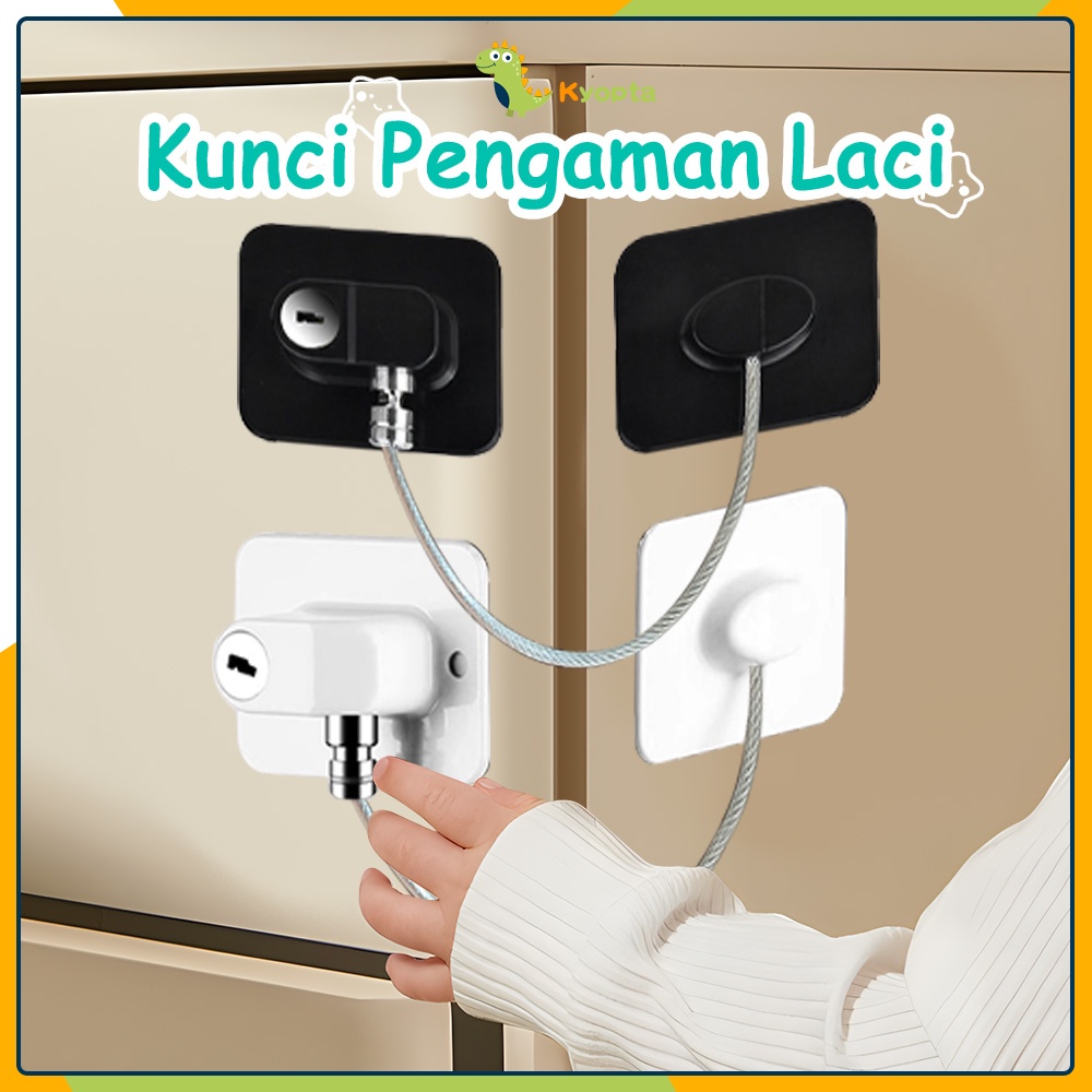 Jual Kyopta Kunci pengaman jendela Kunci kulkas pengaman anak bayi