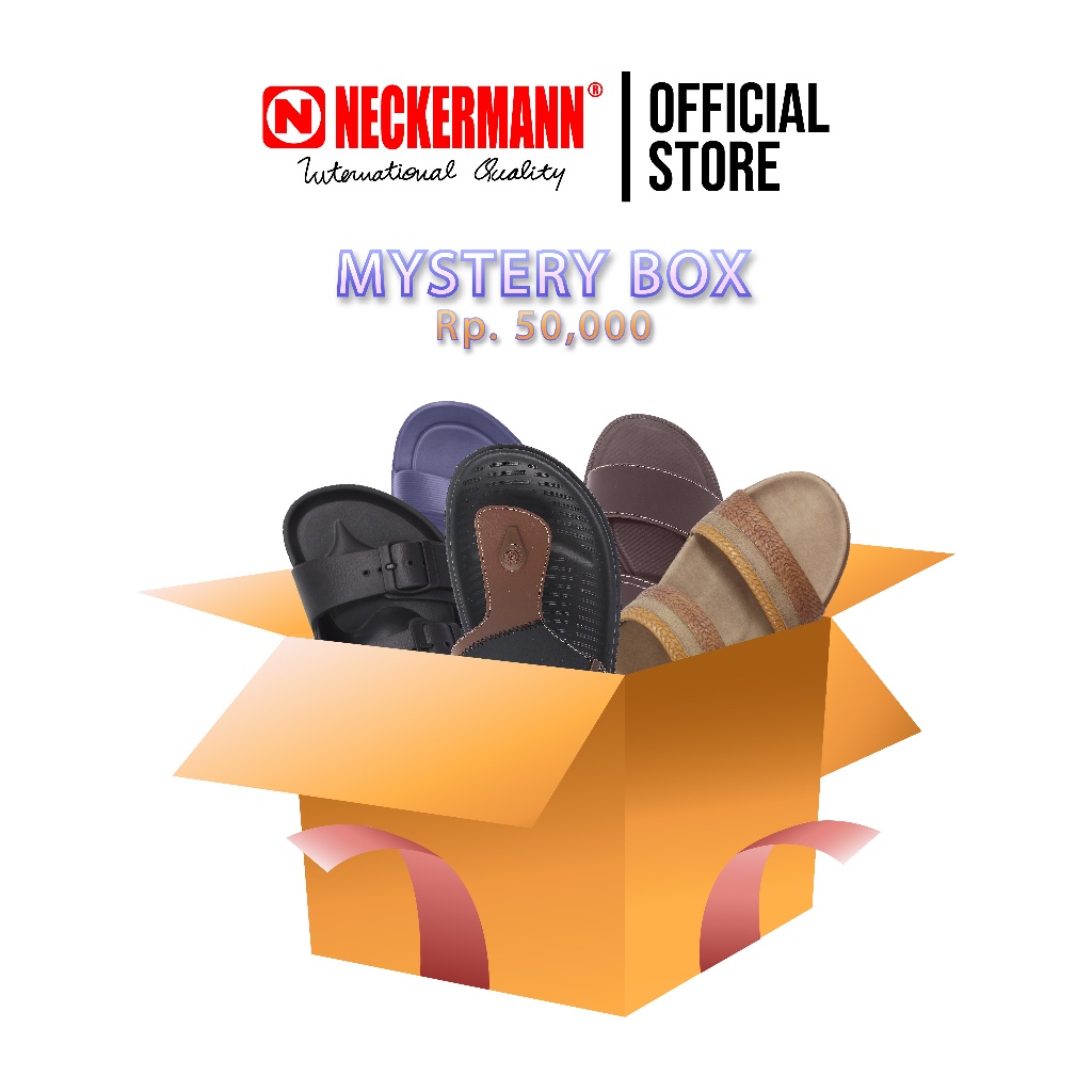 Jual Neckermann Sandal Pria Mystery Box | Shopee Indonesia