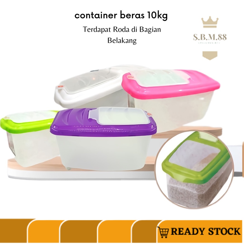 Jual SM88 - Z107 -Container Plastik Rice Box Storage / Tempat ...