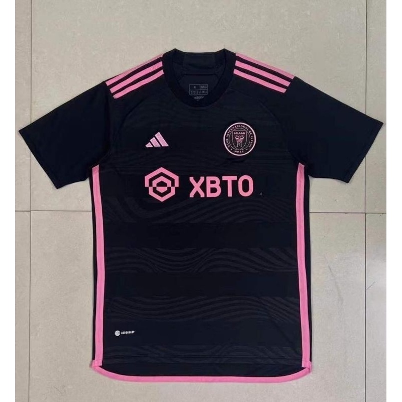 Jual baju bola Jersey bola DEWASA INTER MIAMI away HITAM DAN PINK MESSI ...