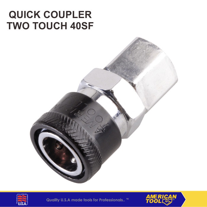 Jual Quick Coupler Two Touch 40SF American Tool 8959362 | Shopee Indonesia