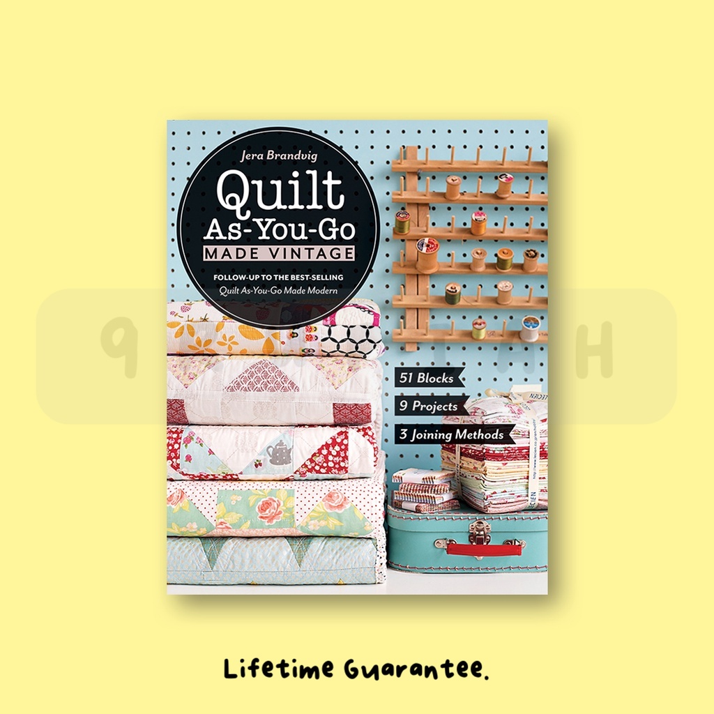 Jual Quilt As You Go Made Vintage Jera Brandvig Shopee Indonesia