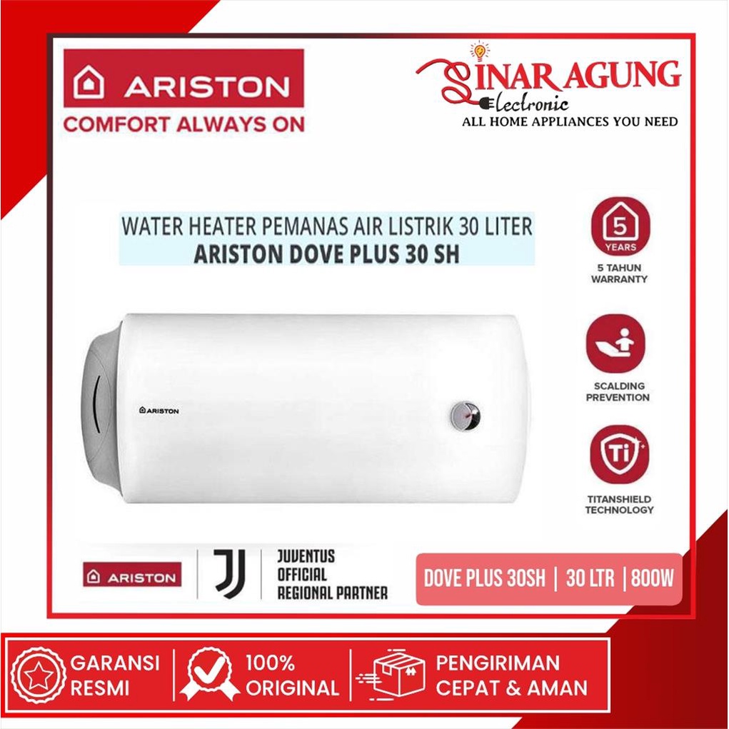 Jual Cod Water Heater Ariston Dove Plus Sh Id Sh Id