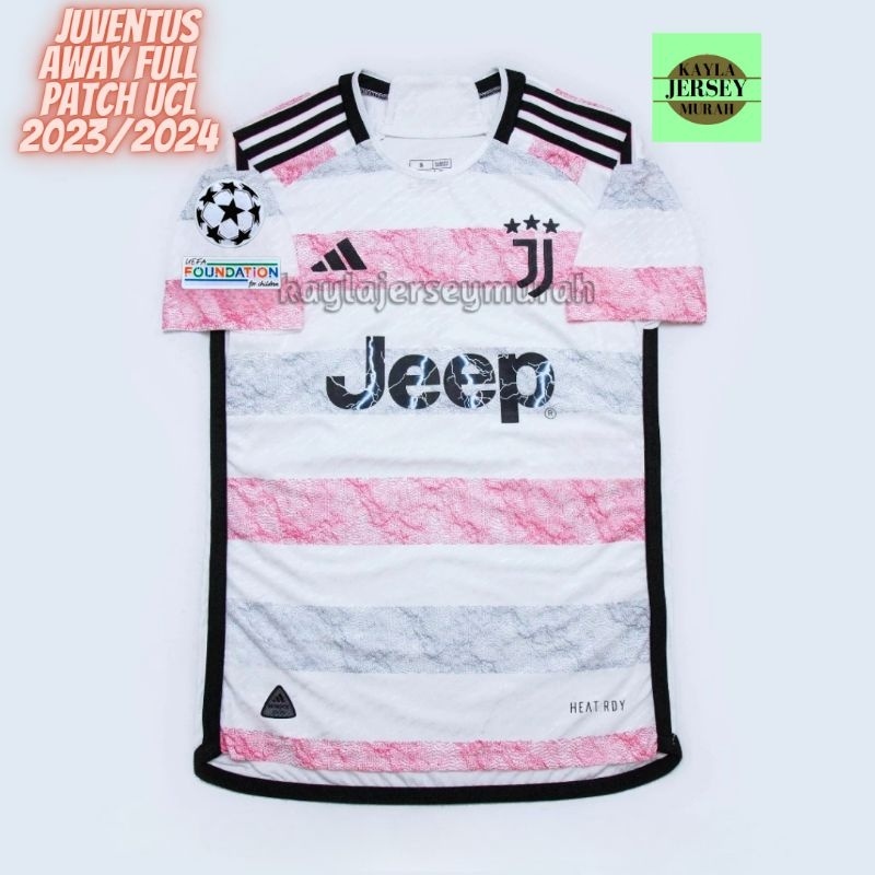 Maillot Juventus Player Issue Extérieur 2023-2024 - Taille M, Neuf Avec étiquettes, Porté/match Issu