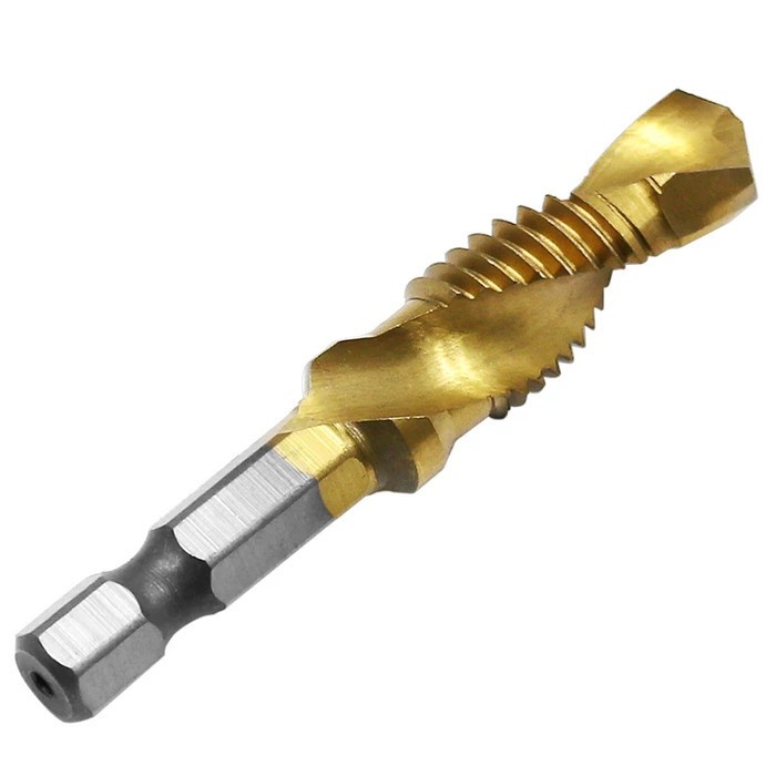 Jual Fixmee ~ Mata Bor Pembuat Ulir Drat Mur Baut Tap Drill Hex Shank 1 ...