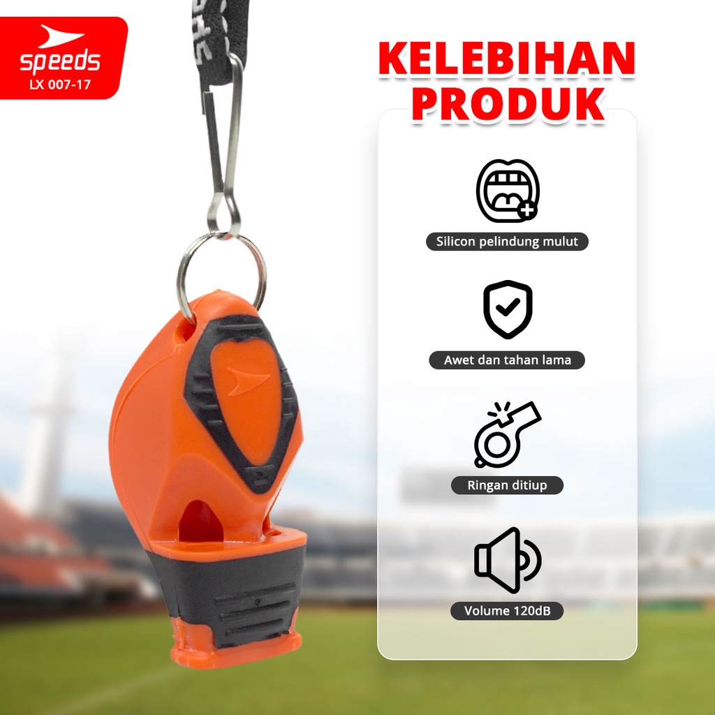 Jual SPEEDS Peluit Wasit Pluit Treble Whistle Olahraga Periwitan Sport ...