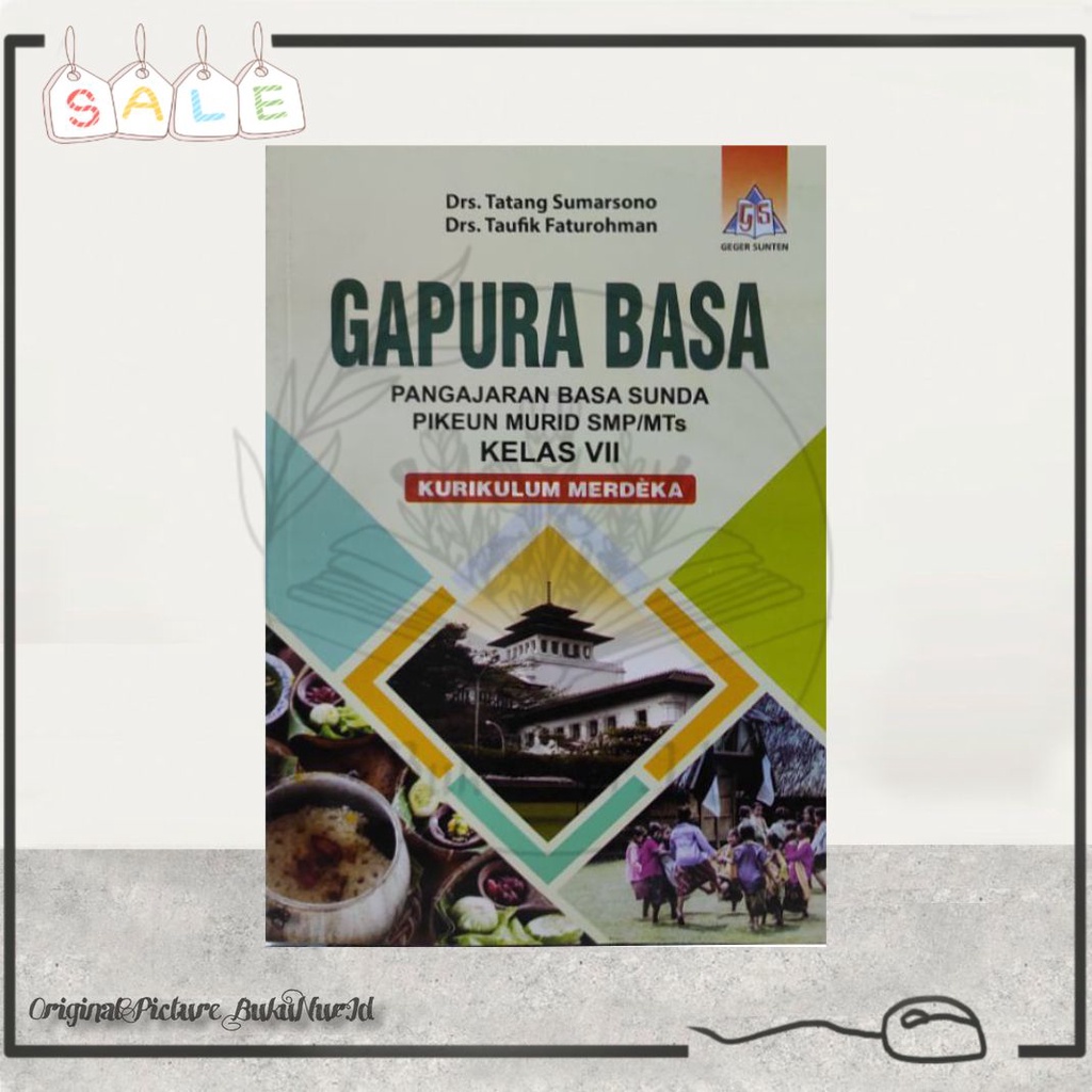 Jual Buku Gapura Basa Sunda Kelas 7 Kurikulum Merdeka Penerbit Geger