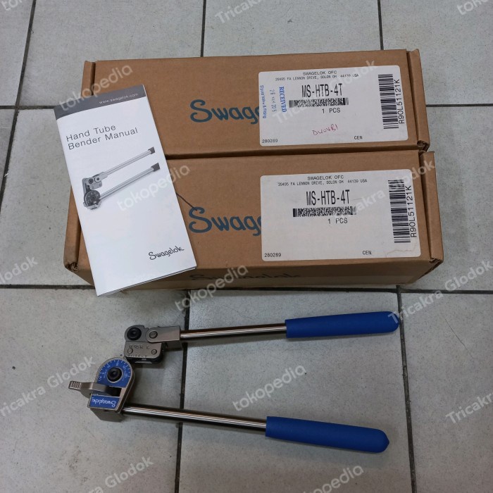 Jual tube bender swagelok MSHTB4T 1/4inch/bending tubing 1/4" swagelok Shopee Indonesia