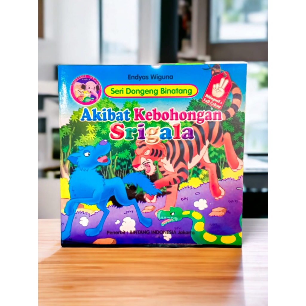 Jual Buku Cerita Anak Seri Dongeng Binatang Bilingual 2 Bahasa ...