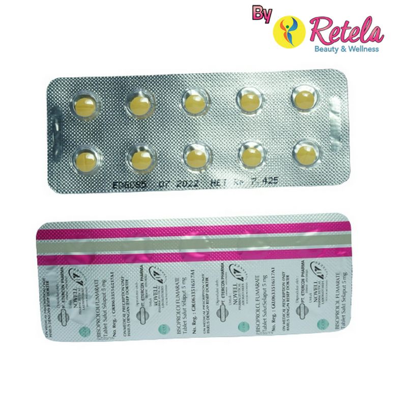 Jual Bisoprolol 5mg 1 Strip 10 Tablet | Shopee Indonesia