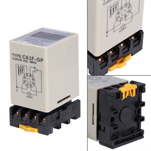 Jual Floatless WLC Auto Water Level Control Sensor Air Relay Pompa ...