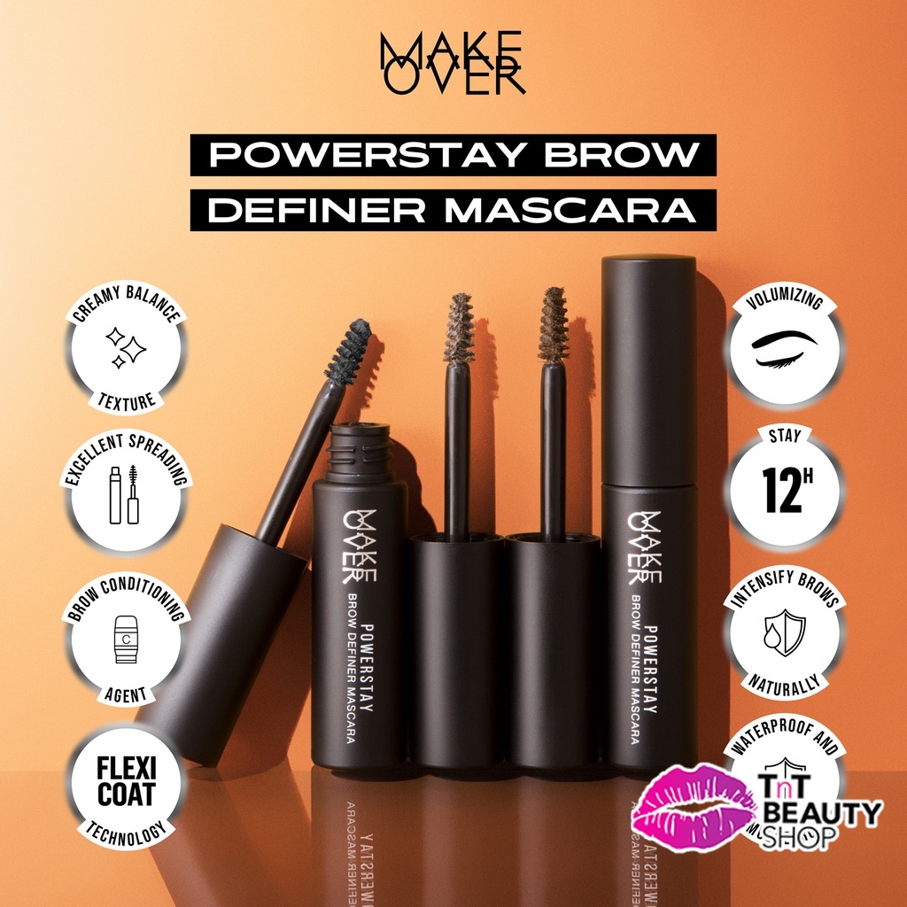 Jual MAKE OVER Powerstay Brow Definer Mascara 6.5 g Eye Brow Mascara