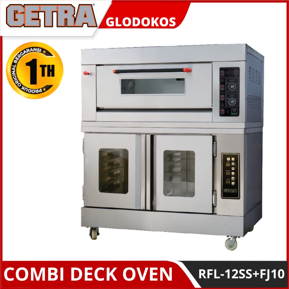 Jual Combi Deck Oven + Proofer Getra Rfl-24ss+Fj-10 Oven Gas Roti ...