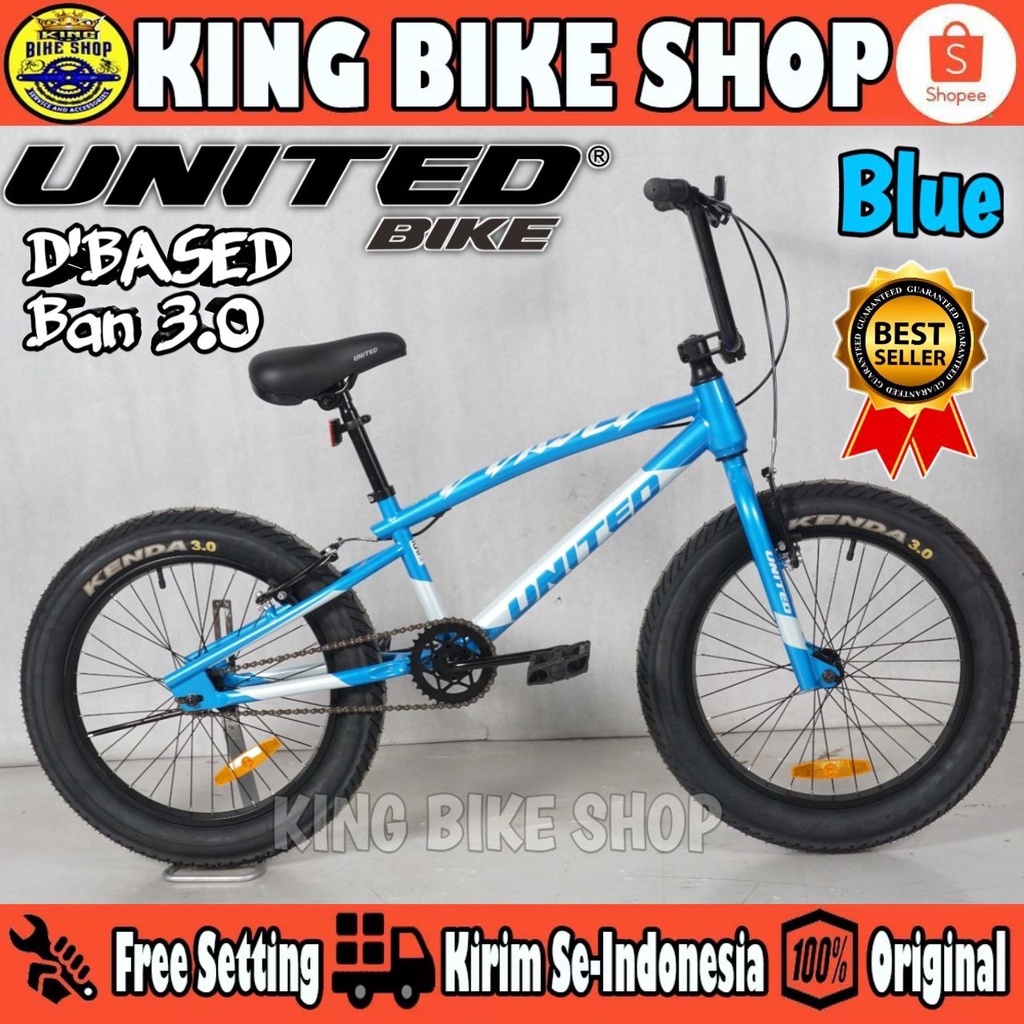 D Based Bmx Street United Jual Sepeda Anak Laki Ukuran 20 Inch BMX