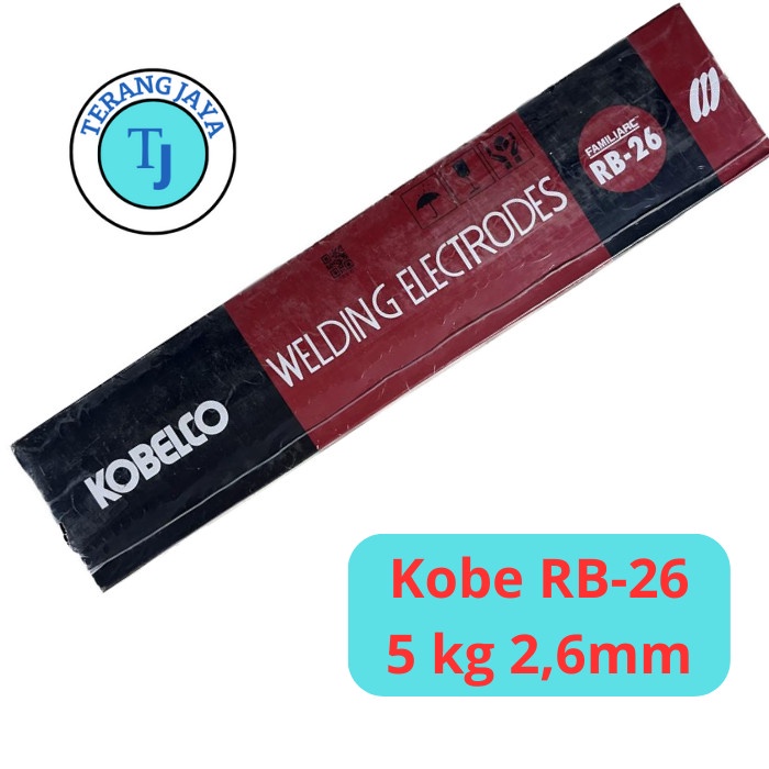 Jual RB 26 Kawat Las Kobelco 2,6 Mm 5kg | Shopee Indonesia