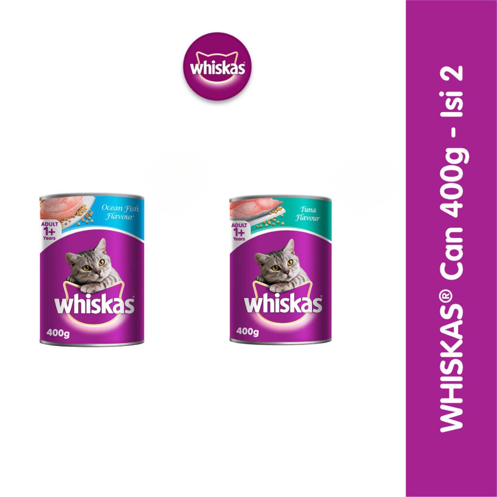 Jual Whiskas Makanan Basah ADULT KALENG 400gr Whiskas Dewasa Kaleng
