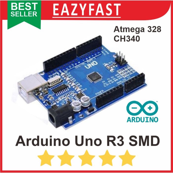 Jual Arduino Uno R3 Smd Ch340 Compatible Atmel Atmega Atmega328 328p