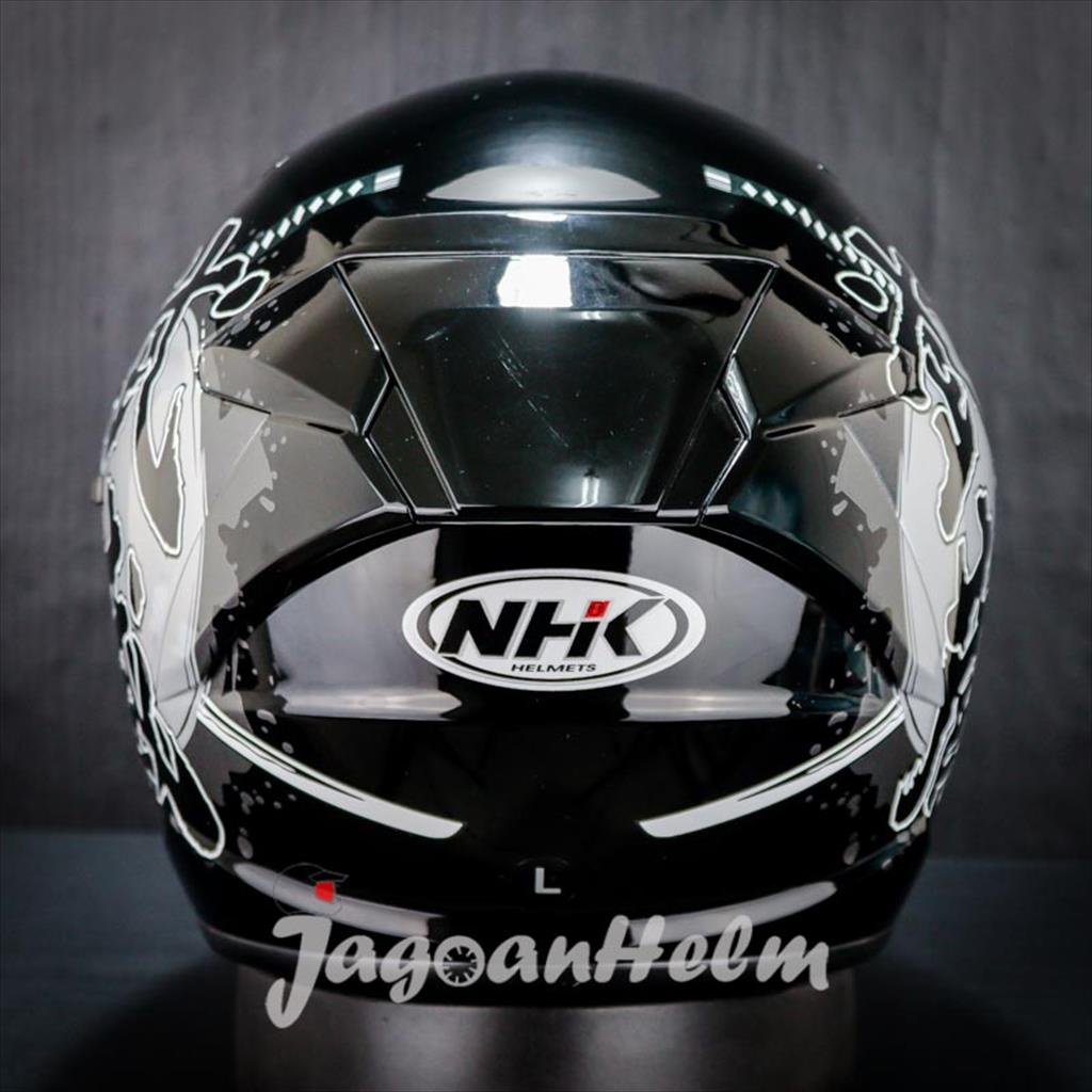 Jual NHK HELM R1 MAX BUSHIDO #1 | BLACK SILVER | DOUBLE VISOR | Shopee ...