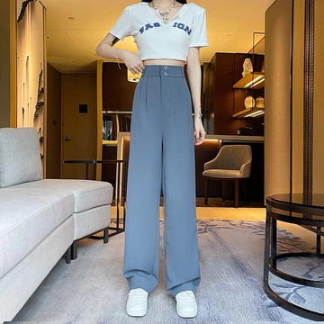 YURUMA Oversize S 4XL Celana Kulot Wanita Highwaist Ala Korea Basic Karet Celana Jas Premium