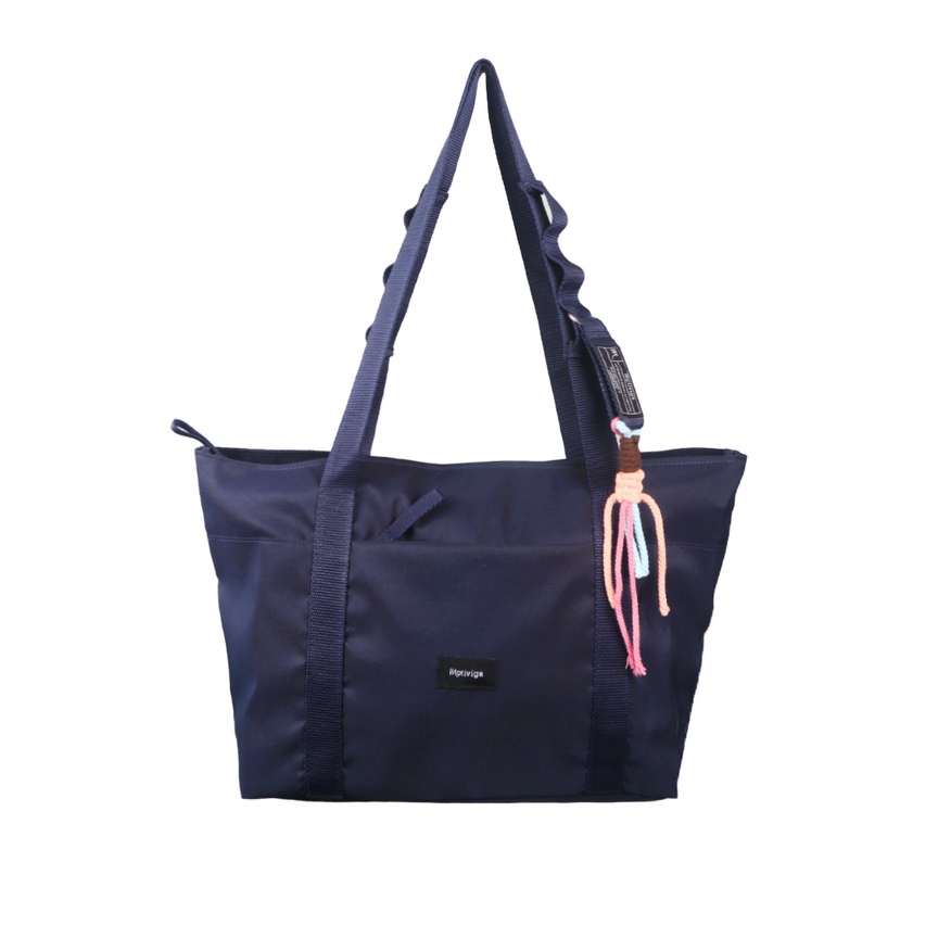 Jual Motiviga Tas Totebag Unisex Belli Colorbold Navy | Shopee Indonesia