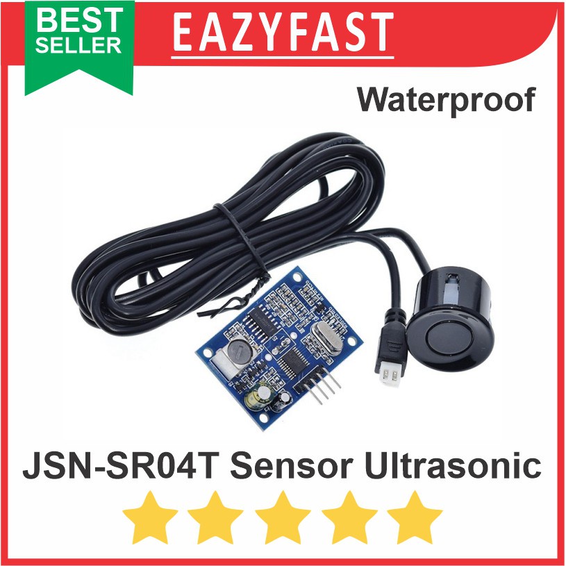 Jual JSN-SR04T Waterproof Ultrasonic Ranging Sensor Jarak bkn Ping HC ...