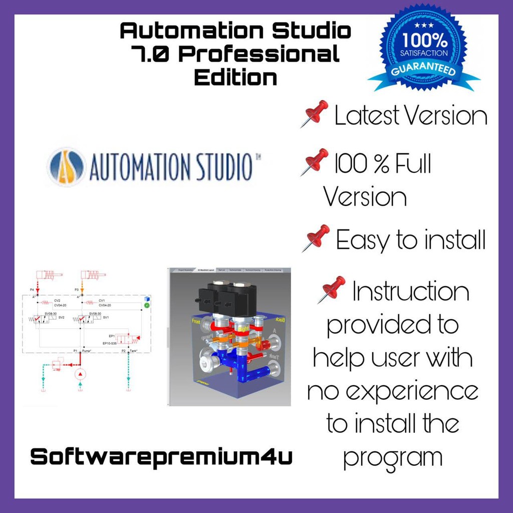 Jual 【Latest】 Automation Studio Professional Edition P7.0 SR0 v7.0.0. ...