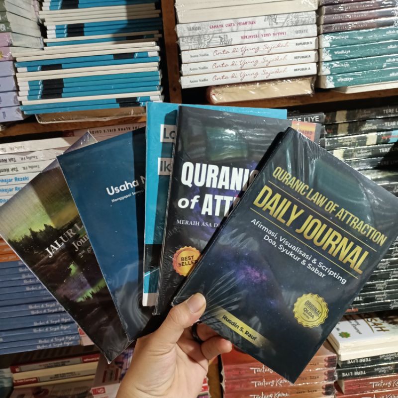 Jual Paket 5 Buku Quranic Law Of Attraction - Daily Journal - Ikhtiar ...