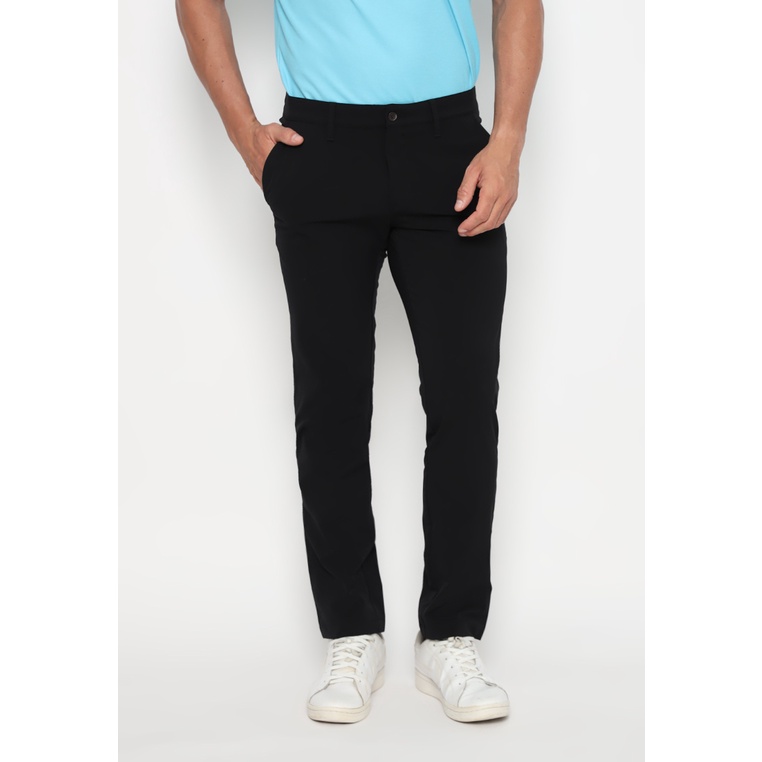 Jual Jack Nicklaus Nordic Celana Panjang Pria Slim Fit Hitam | Shopee ...
