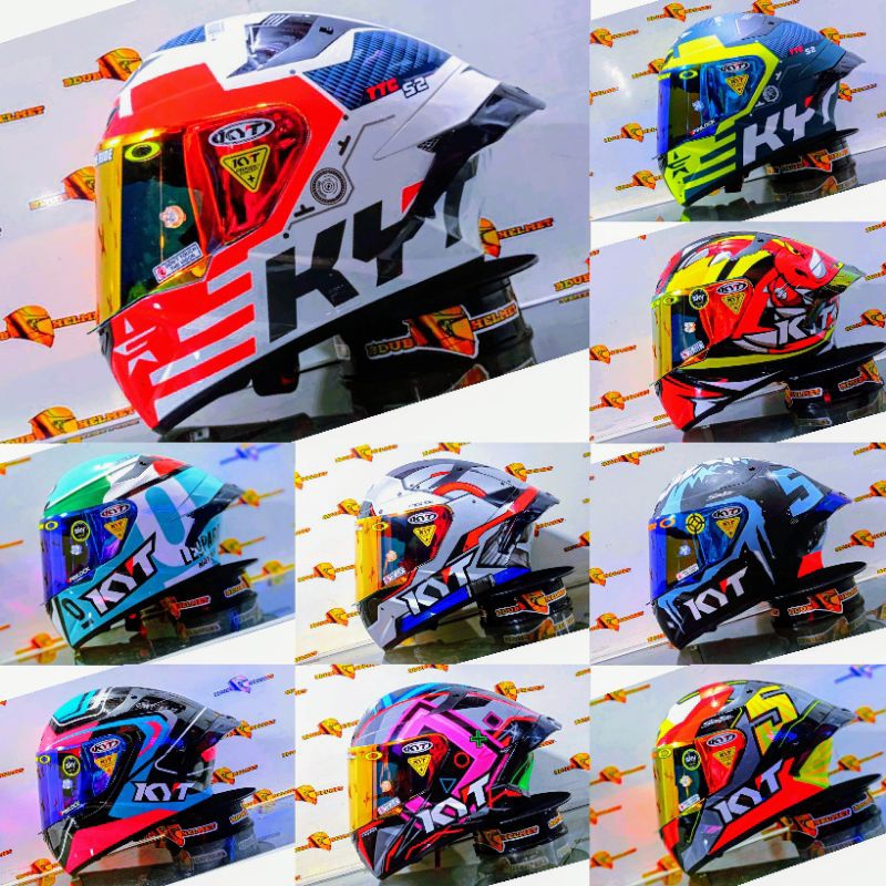 Jual HELM KYT TT COURSE SERIES PAKET GANTENG • 100 ORIGINAL Shopee