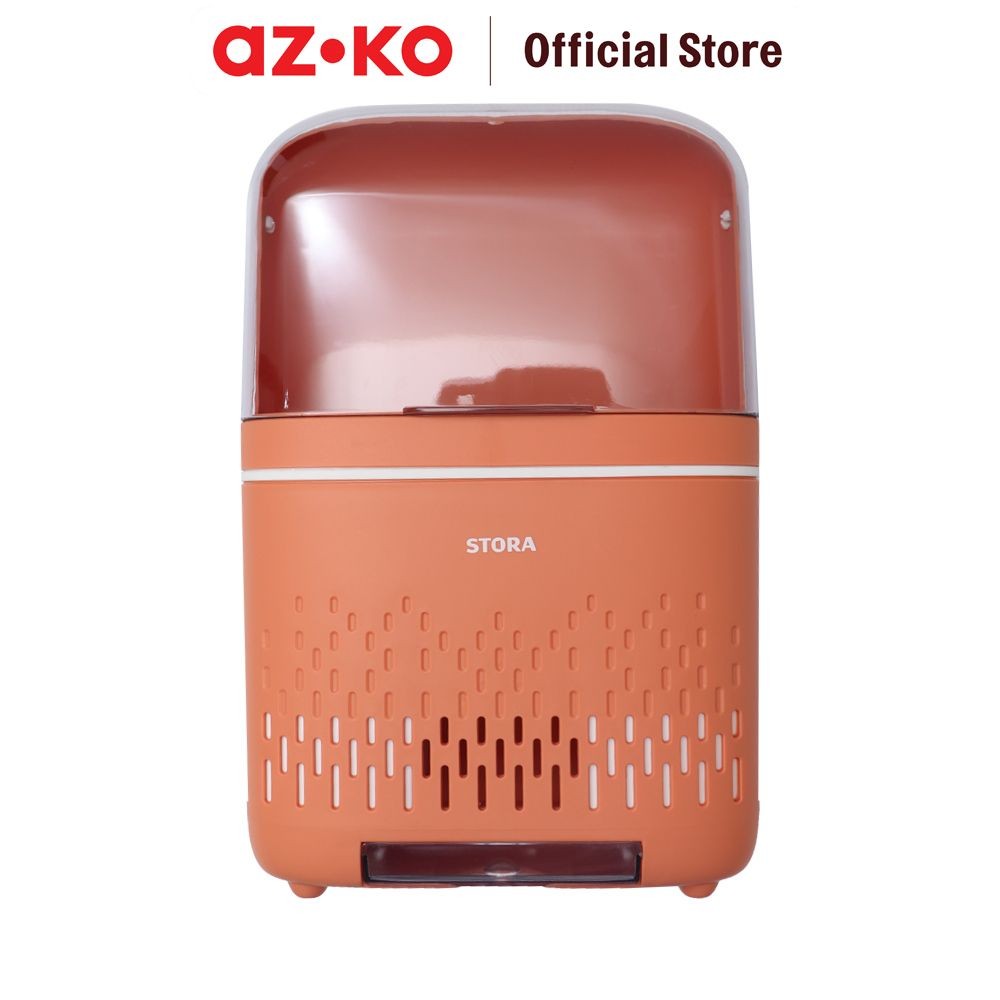 Jual AZKO Stora Tempat Alat Makan - Orange Kitchen Organizer Cutlery ...