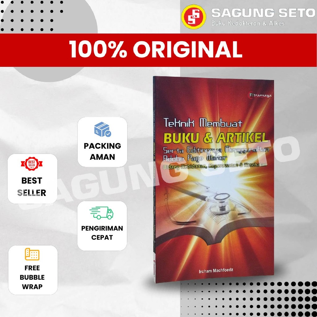 Jual BUKU TEKNIK MEMBUAT BUKU & ARTIKEL SERTA EDITINGNYA MENGGUNAKAN ...