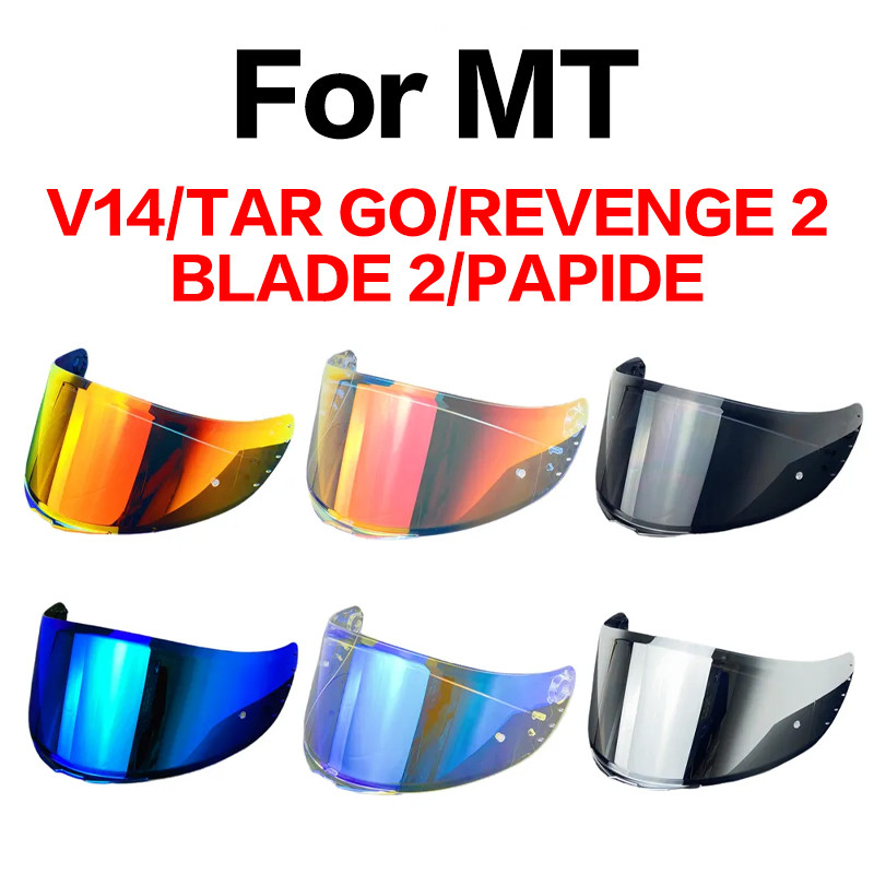 mt blade helmet visor 2SV Plus (Gloss) Motorcycle  Biker's Pad AFTERMARKET VISOR COMPATIBLE WITH MT-V28