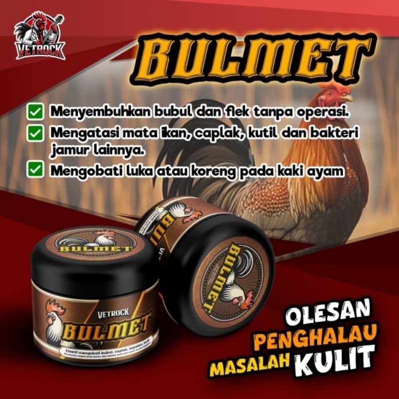 Jual BULMET – Salep Penyembuh Bubul, Mata Ikan & Luka Kaki Ayam Aduan ...