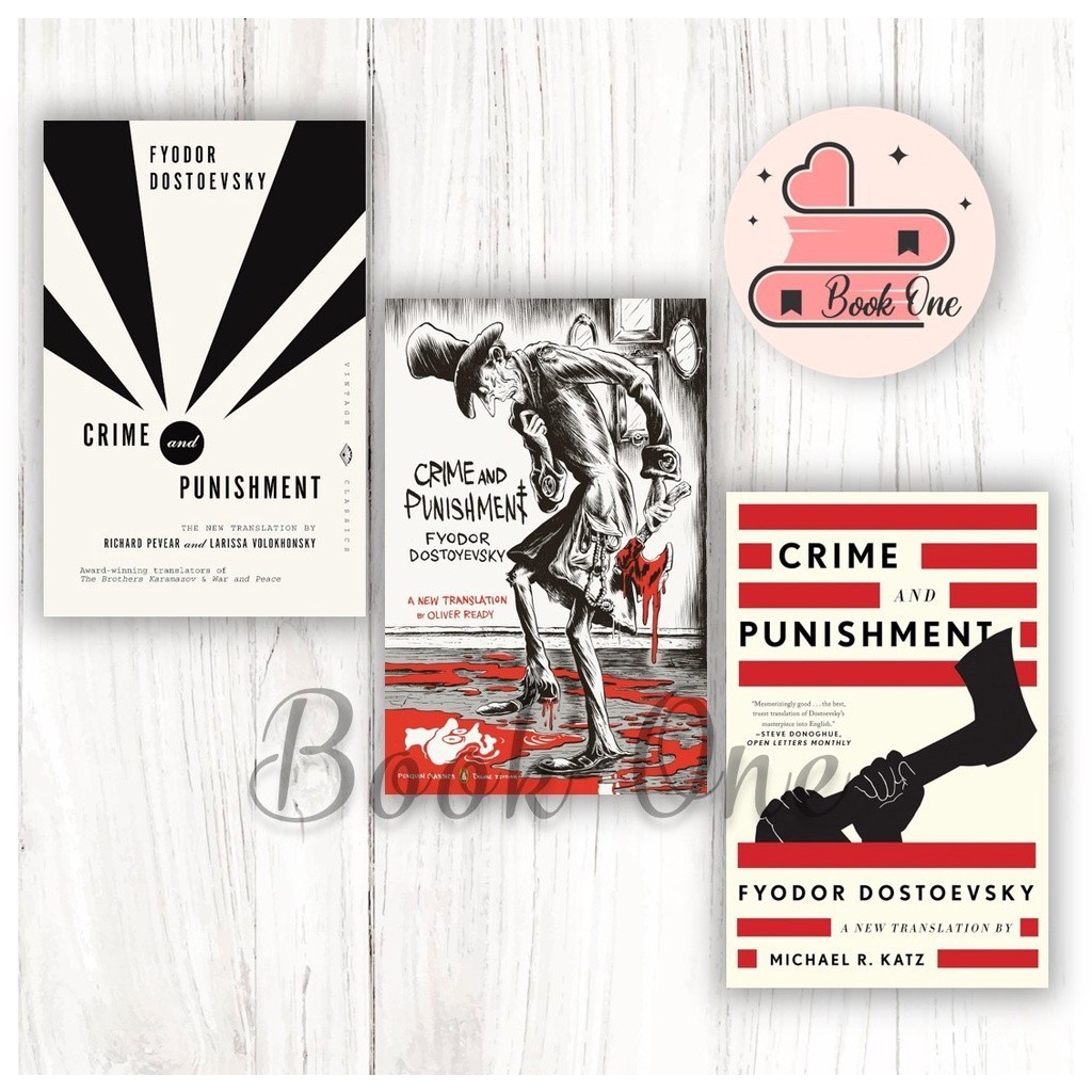 Jual Buku Bahasa Inggris Crime and Punishment (Fyodor Dostoevsky ...