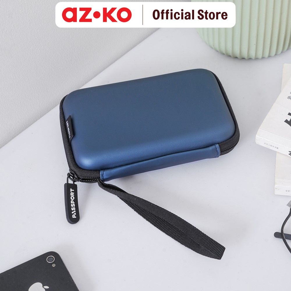 Jual AZKO Passport Tas Organizer Perangkat Digital Hardcase Small ...