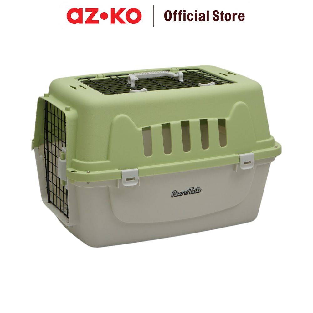 Jual AZKO Paws N Tail Kandang Hewan Portable 2 Door Dog Cat Carrier Pet ...