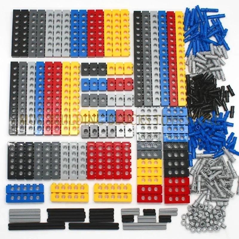 Jual Technical Building Blocks Parts Bulk MOC Thick Bricks 6 Color ...