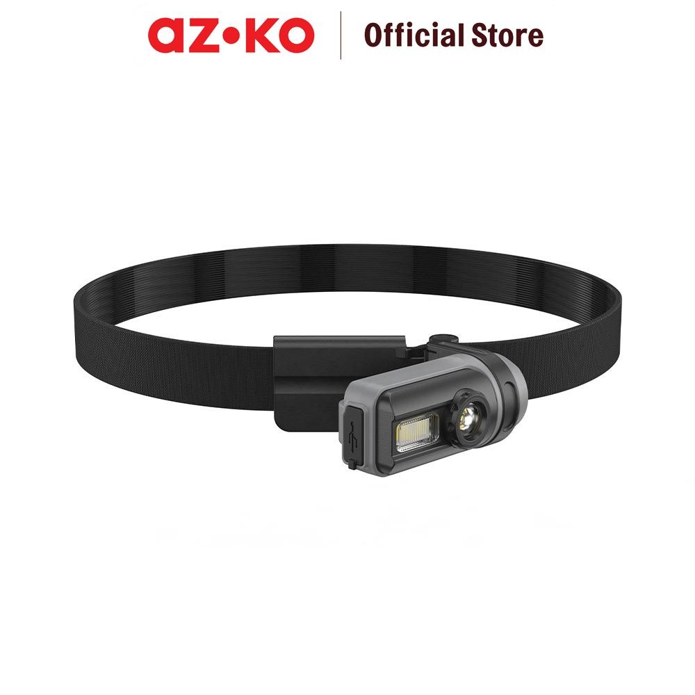 Jual AZKO Powerlite Senter Kepala Rechargeable Dengan Magnet 500 Lumens ...