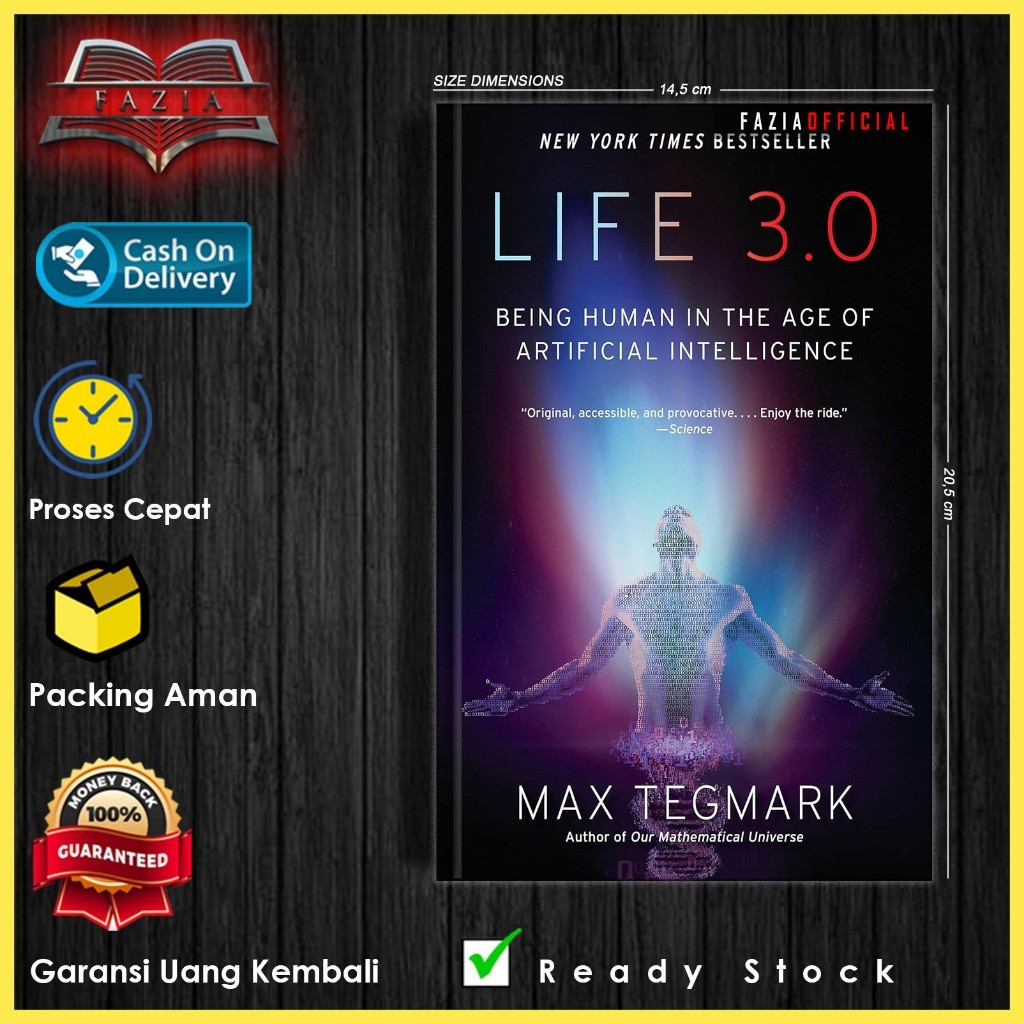 Jual Life 3 0 Being Human In The Age Of Artificial Intelligence By Max