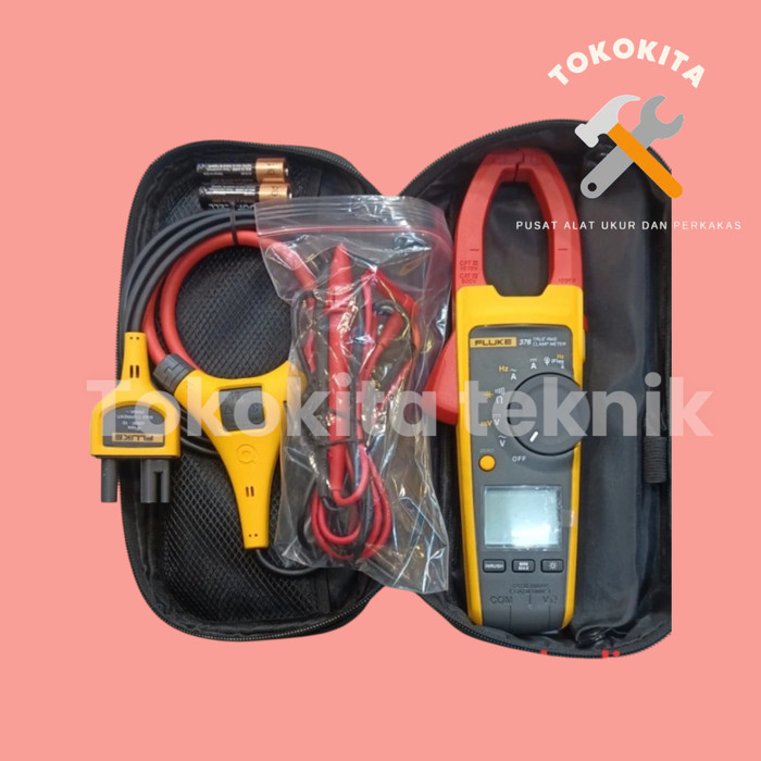 Jual Digital Clamp Meter Fluke 376 True RMS AC/DC with Iflex asli ...