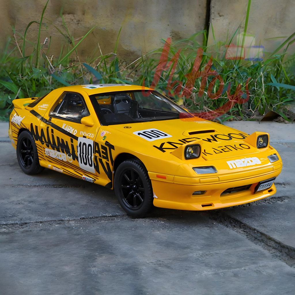 Jual 1:24 Mazda RX7 FC Livery JDM Supercar Initial D Alloy Diecast ...
