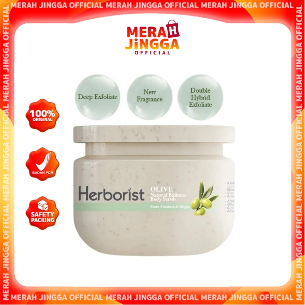 Jual Herborist Natural Balinese Body Scrub AHA-BHA-PHA Lulur Exfoliasi ...