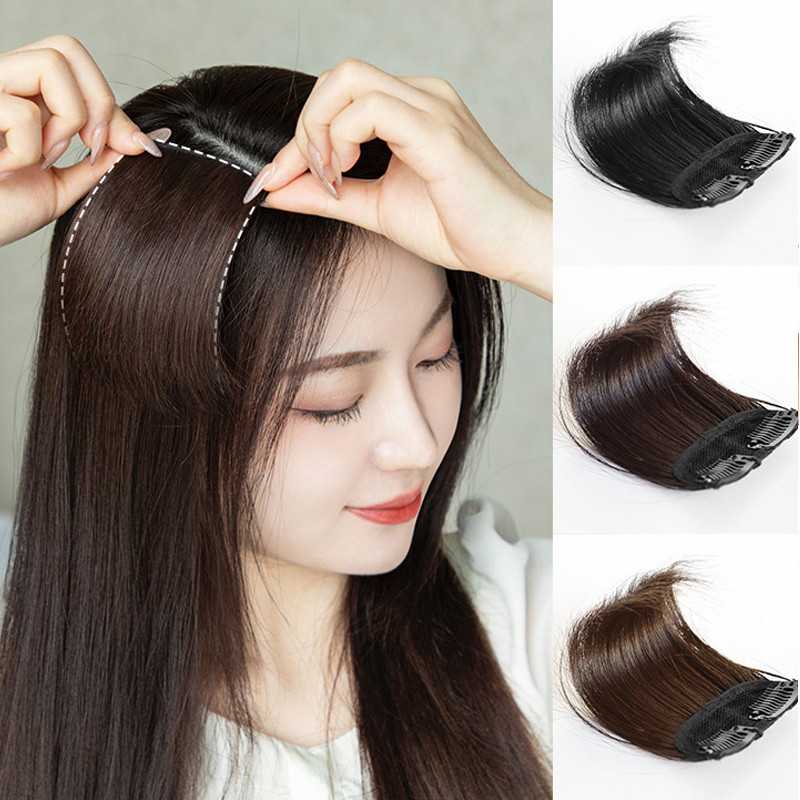 Jual PANORAMA Hair CLIP Poni Depan Samping Klip Extension Invisible ...