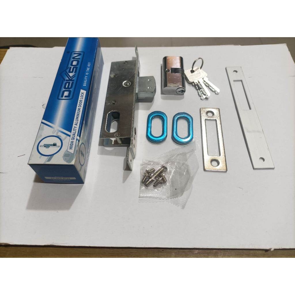 Jual Dekkson Kc 8123 Pintu Kunci Swing Al Gagang Geser Handle Lock Door ...