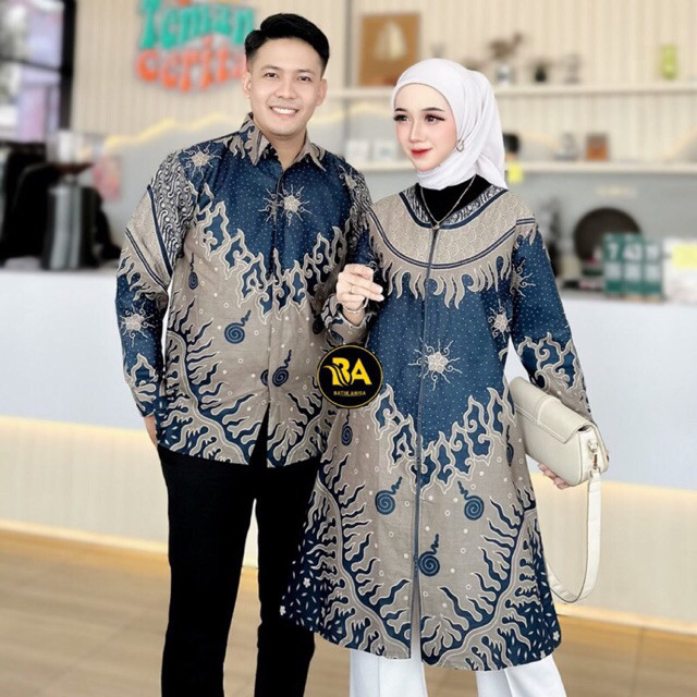 Jual Batik Couple Original Pekalongan Premium Katun Batik Emily Jumbo ...