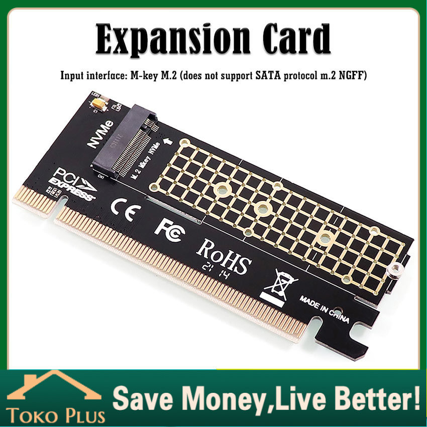 Jual Adapter Konverter / Converter SSD M.2 Nvme to PciE 3.0 x16 ...