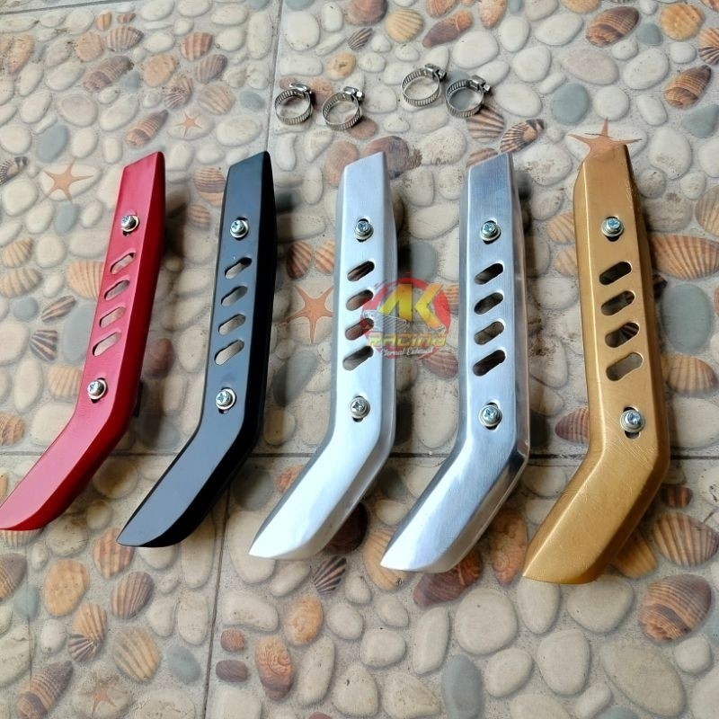 Jual TUTUP Cover Tameng Leher Knalpot Beat Scoopy Vario Mio Genio ...