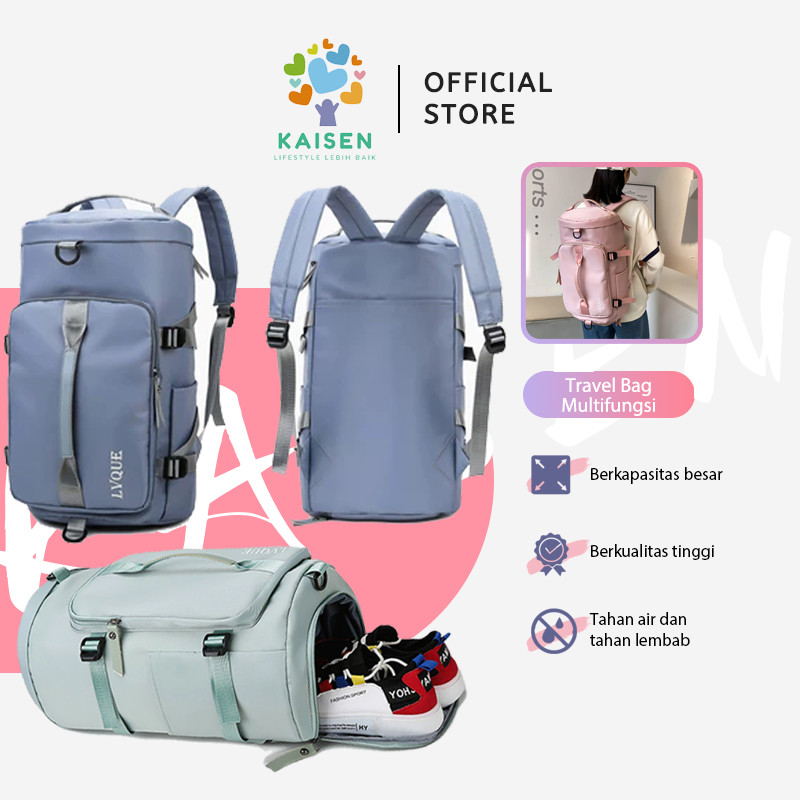 Jual KAISEN Travel Bag Multifungsi Tas Travel Besar Lipat Hand