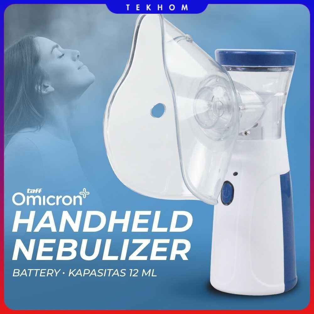 Jual TaffOmicron Alat Terapi Pernapasan Handheld Inhaler Nebulizer ...